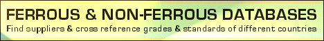 Ferrous and nonferrous metals databases