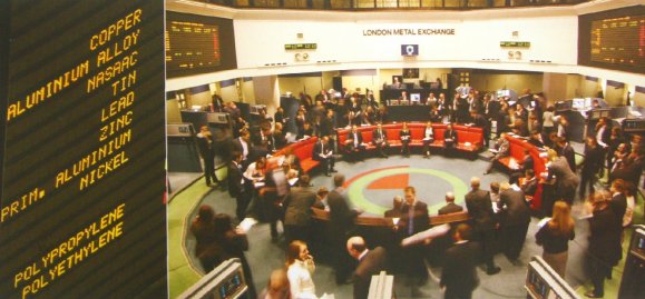 LME trading floor